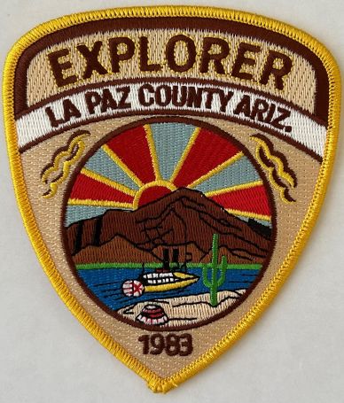 LA PAZ COUNTY SHERIFF'S (AZ) EXPLORER SHOULDER PATCH.